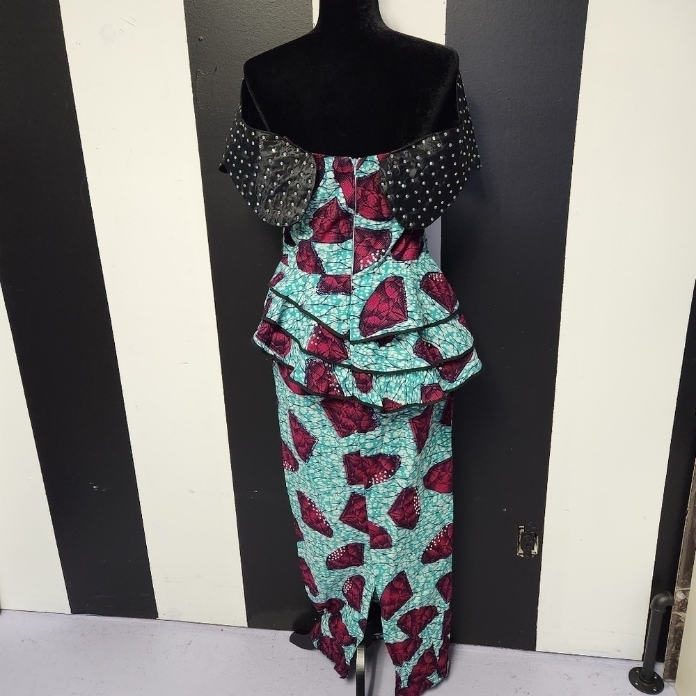 Funky abstract vintage dress - Picture 6 of 6